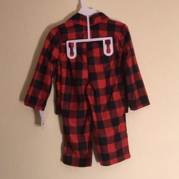 Carter's Toddler 2Pc Check Fleece PJs, 2T, NEW! - Picture 5 of 16
